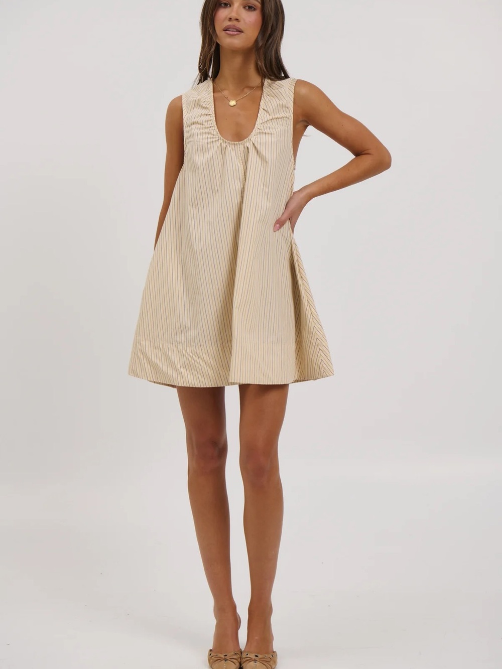 Bronze Snake Sydney mini dress